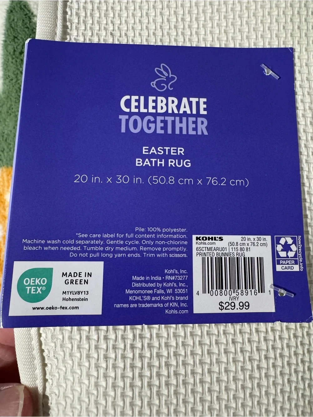 oeko tek soft absorbent
